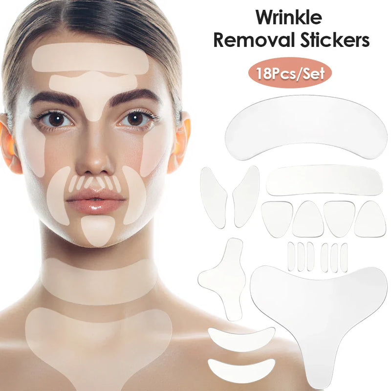 Adesivos Antirrugas Reutilizáveis - SkinComfort®